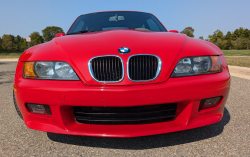 1999 BMW Z3 Coupe in Hell Red over E36 Sand Beige