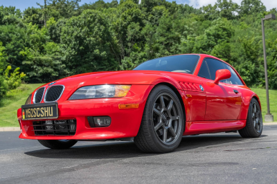 1999 BMW Z3 Coupe in Hell Red over E36 Sand Beige