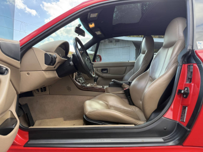 1999 BMW Z3 Coupe in Hell Red over E36 Sand Beige