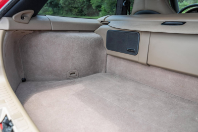 1999 BMW Z3 Coupe in Hell Red over E36 Sand Beige
