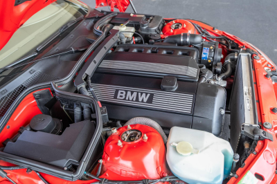 1999 BMW Z3 Coupe in Hell Red over E36 Sand Beige