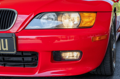 1999 BMW Z3 Coupe in Hell Red over E36 Sand Beige