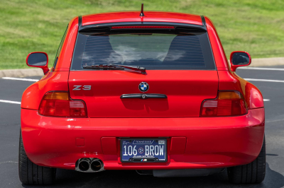 1999 BMW Z3 Coupe in Hell Red over E36 Sand Beige