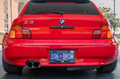 1999 BMW Z3 Coupe in Hell Red over E36 Sand Beige