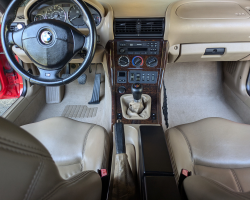 1999 BMW Z3 Coupe in Hell Red over E36 Sand Beige