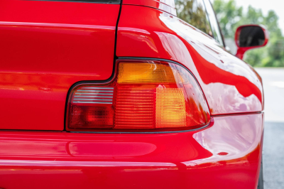1999 BMW Z3 Coupe in Hell Red over E36 Sand Beige