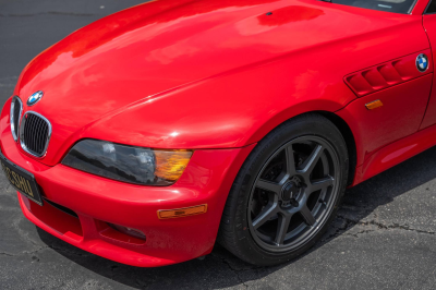 1999 BMW Z3 Coupe in Hell Red over E36 Sand Beige