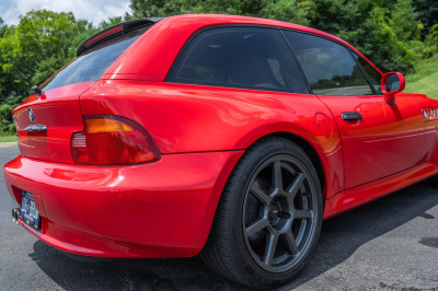 1999 BMW Z3 Coupe in Hell Red over E36 Sand Beige