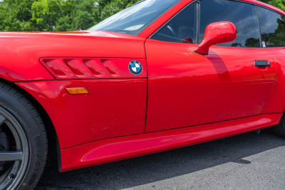 1999 BMW Z3 Coupe in Hell Red over E36 Sand Beige