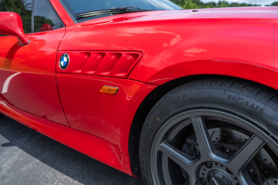 1999 BMW Z3 Coupe in Hell Red over E36 Sand Beige