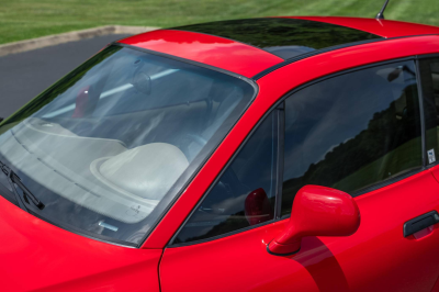 1999 BMW Z3 Coupe in Hell Red over E36 Sand Beige