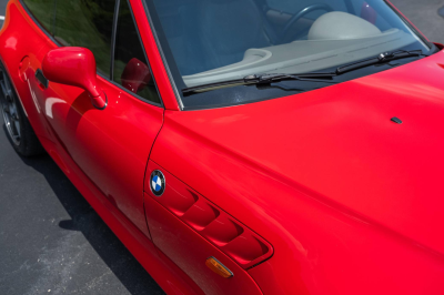 1999 BMW Z3 Coupe in Hell Red over E36 Sand Beige