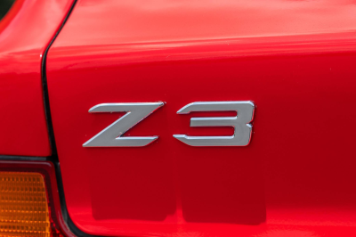 1999 BMW Z3 Coupe in Hell Red over E36 Sand Beige