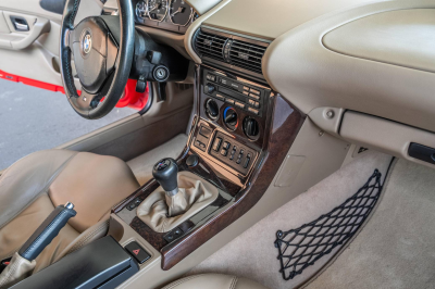 1999 BMW Z3 Coupe in Hell Red over E36 Sand Beige