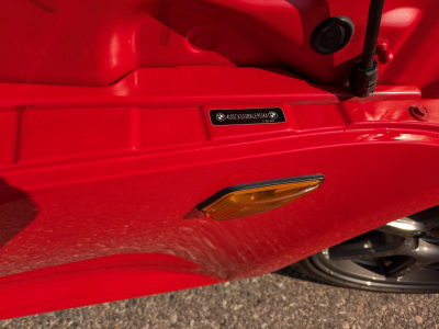 1999 BMW Z3 Coupe in Hell Red over E36 Sand Beige