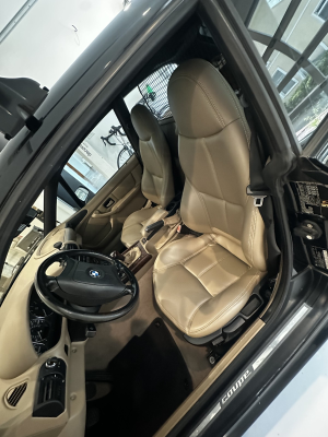 1999 BMW Z3 Coupe in Jet Black 2 over E36 Sand Beige