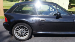 1999 BMW Z3 Coupe in Cosmos Black Metallic over Extended Black