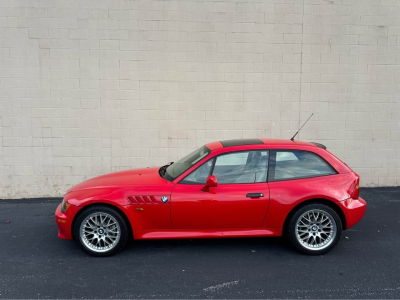 1999 BMW Z3 Coupe in Hell Red over E36 Sand Beige