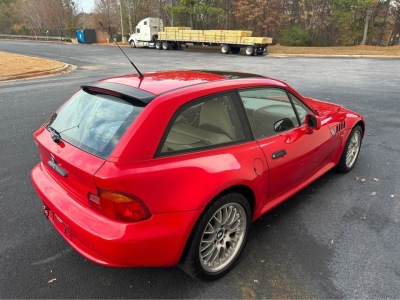 1999 BMW Z3 Coupe in Hell Red over E36 Sand Beige