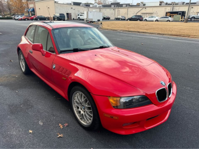 1999 BMW Z3 Coupe in Hell Red over E36 Sand Beige