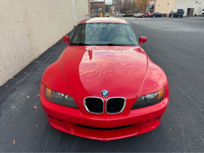 1999 BMW Z3 Coupe in Hell Red over E36 Sand Beige