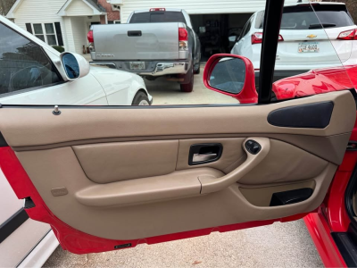 1999 BMW Z3 Coupe in Hell Red over E36 Sand Beige