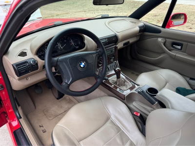 1999 BMW Z3 Coupe in Hell Red over E36 Sand Beige