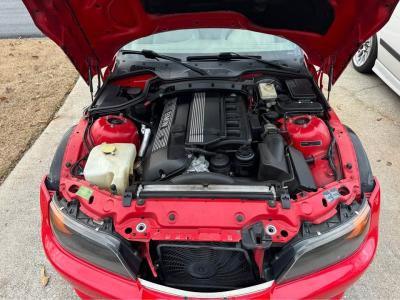 1999 BMW Z3 Coupe in Hell Red over E36 Sand Beige