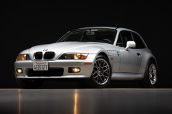 1999 BMW Z3 Coupe in Arctic Silver Metallic over Black