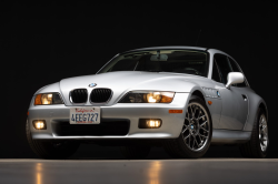 1999 BMW Z3 Coupe in Arctic Silver Metallic over Black