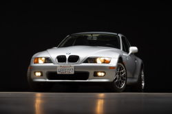 1999 BMW Z3 Coupe in Arctic Silver Metallic over Black