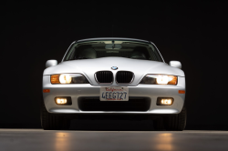 1999 BMW Z3 Coupe in Arctic Silver Metallic over Black