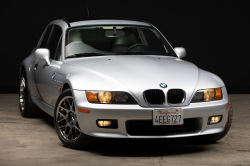 1999 BMW Z3 Coupe in Arctic Silver Metallic over Black