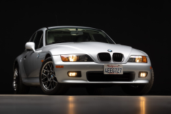 1999 BMW Z3 Coupe in Arctic Silver Metallic over Black