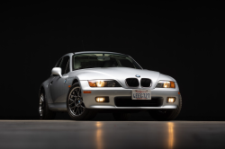 1999 BMW Z3 Coupe in Arctic Silver Metallic over Black