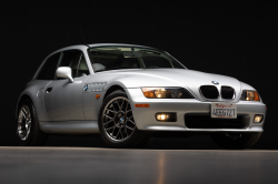 1999 BMW Z3 Coupe in Arctic Silver Metallic over Black