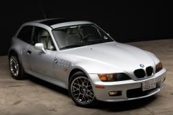 1999 BMW Z3 Coupe in Arctic Silver Metallic over Black