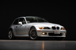 1999 BMW Z3 Coupe in Arctic Silver Metallic over Black