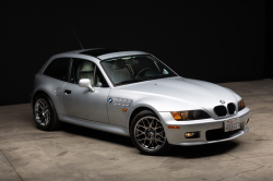 1999 BMW Z3 Coupe in Arctic Silver Metallic over Black