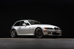 1999 BMW Z3 Coupe in Arctic Silver Metallic over Black