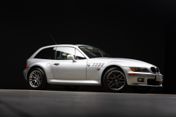 1999 BMW Z3 Coupe in Arctic Silver Metallic over Black