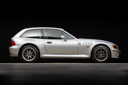 1999 BMW Z3 Coupe in Arctic Silver Metallic over Black