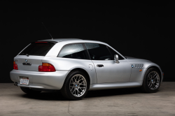 1999 BMW Z3 Coupe in Arctic Silver Metallic over Black