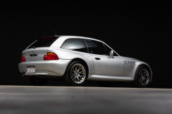 1999 BMW Z3 Coupe in Arctic Silver Metallic over Black