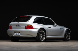 1999 BMW Z3 Coupe in Arctic Silver Metallic over Black