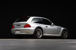 1999 BMW Z3 Coupe in Arctic Silver Metallic over Black