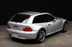 1999 BMW Z3 Coupe in Arctic Silver Metallic over Black