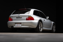 1999 BMW Z3 Coupe in Arctic Silver Metallic over Black