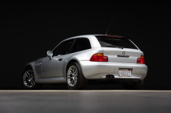 1999 BMW Z3 Coupe in Arctic Silver Metallic over Black