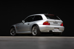 1999 BMW Z3 Coupe in Arctic Silver Metallic over Black